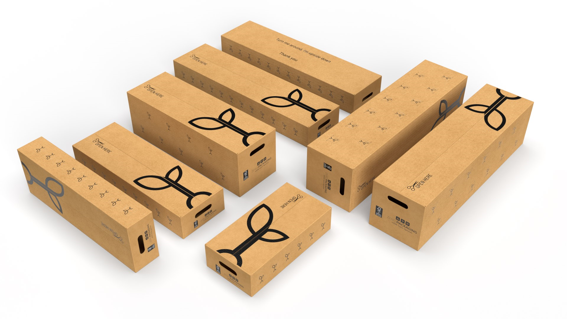 Click-Pax table boxes plant ecommerce